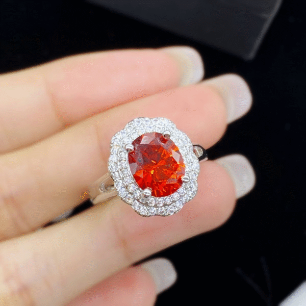 Gorgeous Blood Orange Rings