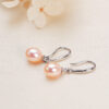 Natural Rice Pearl Shape Earring Hook