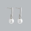 Simple Pearl Drop Stud Earring