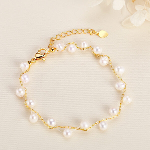 Natural Fresh Water Beads Pearl Bracelet