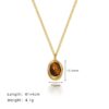 Natural Tiger Eye Stone Necklace