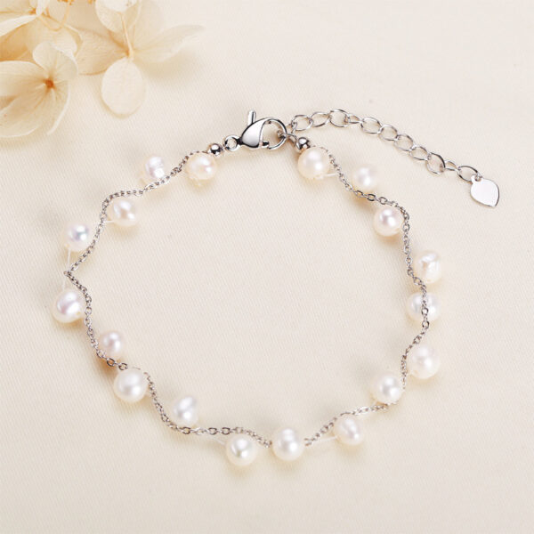 Natural Fresh Water Beads Pearl Bracelet