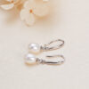 Natural Rice Pearl Shape Earring Hook