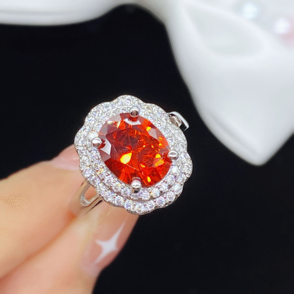 Gorgeous Blood Orange Rings