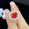 Gorgeous Blood Orange Rings